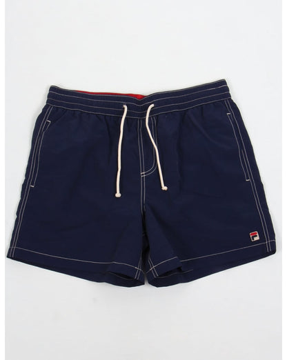 Fila Vintage Lanyard Swim Shorts Navy