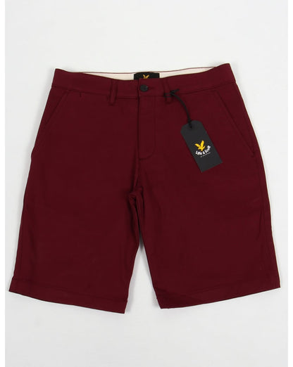 Lyle And Scott Chino Shorts 2 Claret Jug