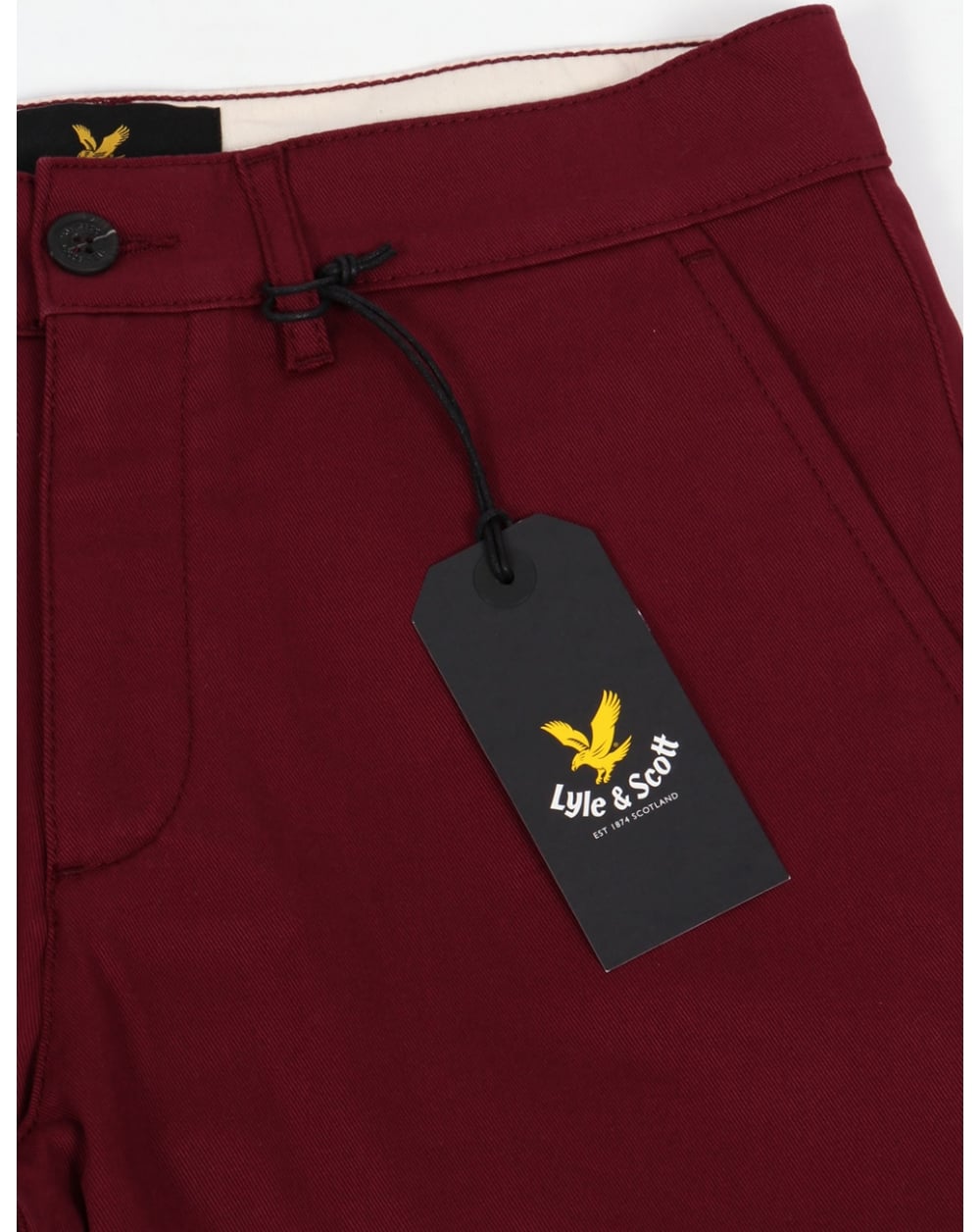 Lyle And Scott Chino Shorts 2 Claret Jug