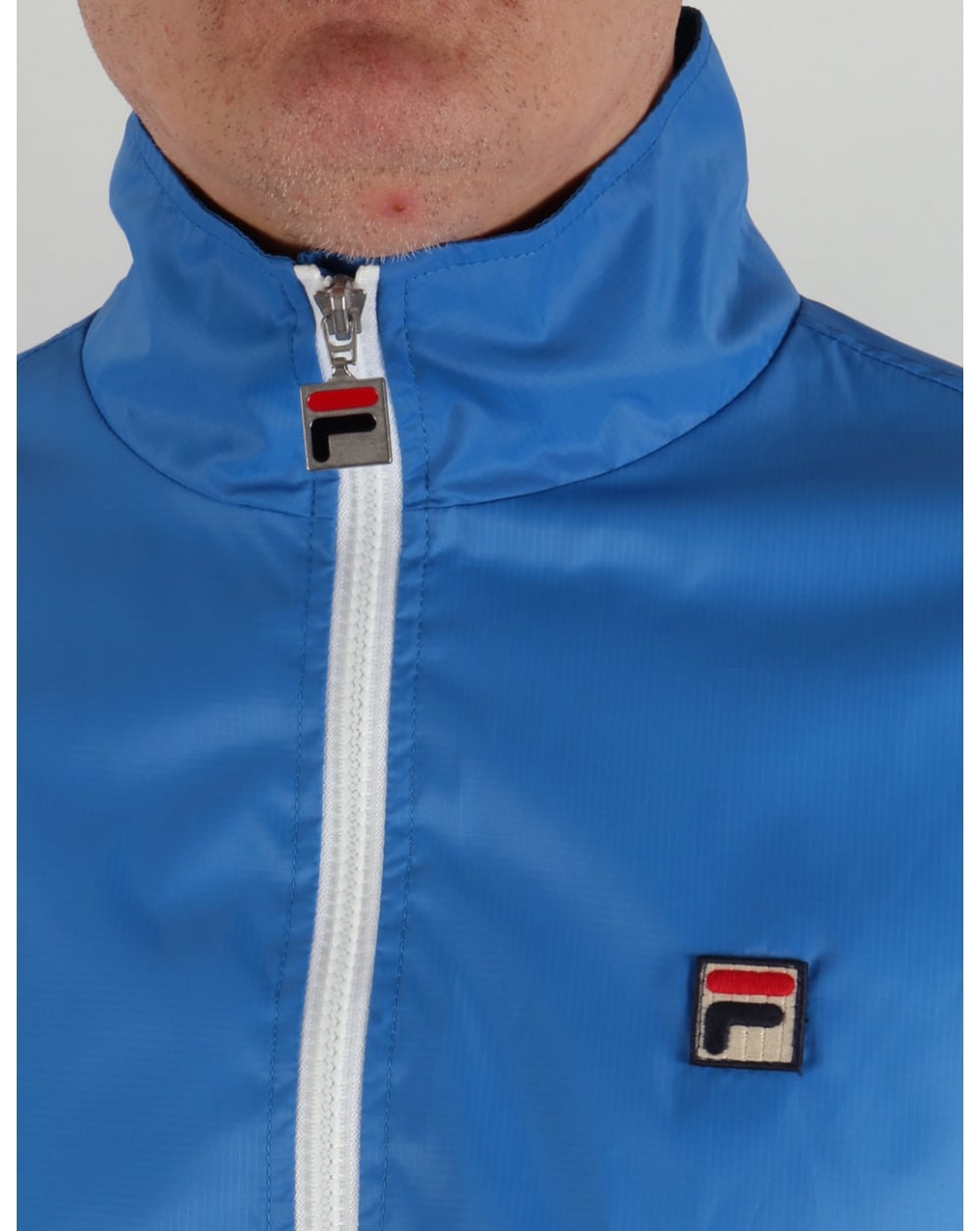 Fila Vintage Quayside Jacket Ocean Blue