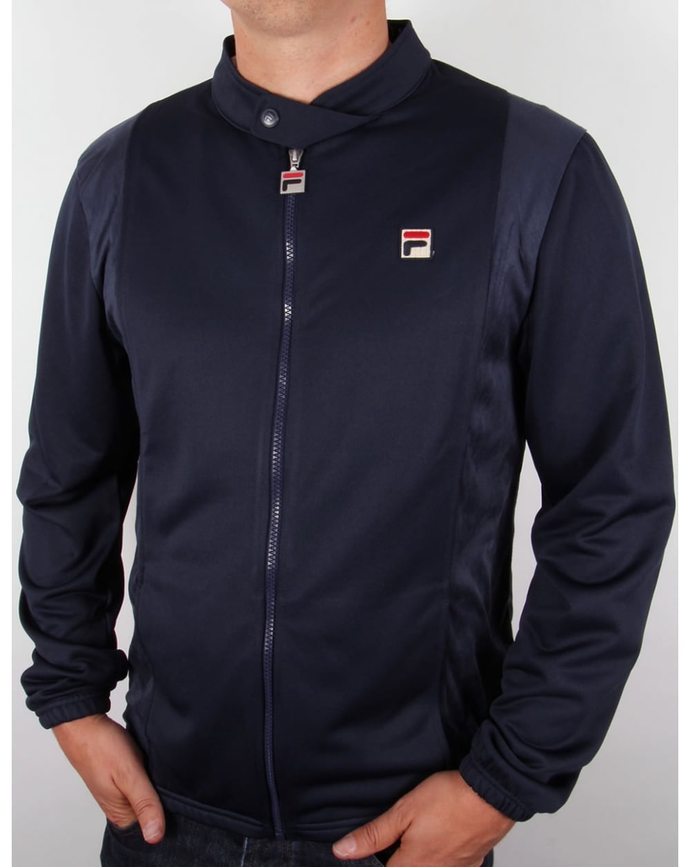 Fila Vintage Boxer Track Top Navy