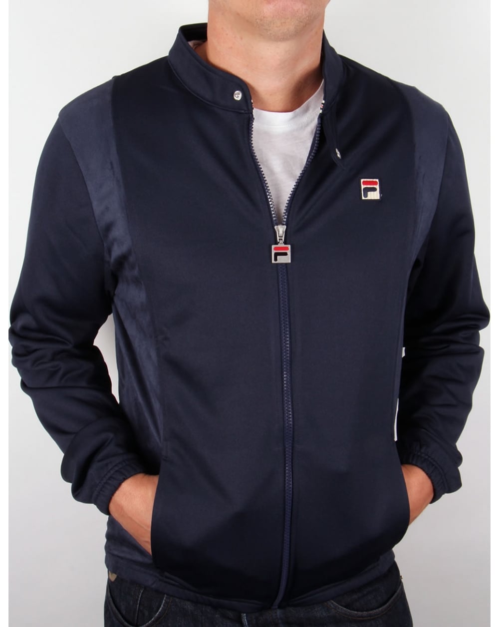 Fila Vintage Boxer Track Top Navy