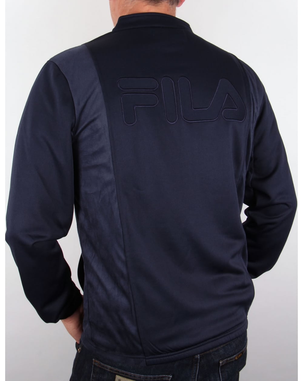 Fila Vintage Boxer Track Top Navy