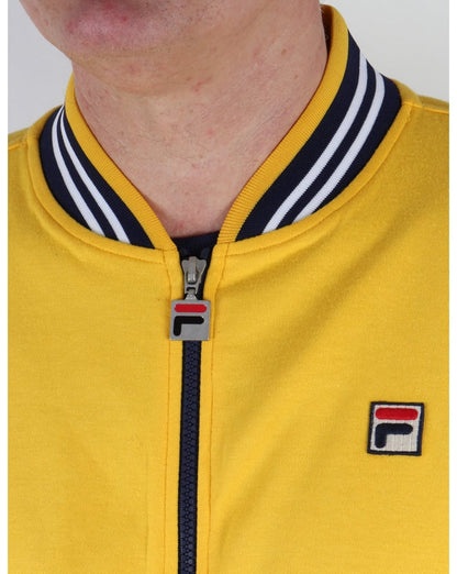 Fila Vintage Mk1 Settanta Track Top Golden Yellow
