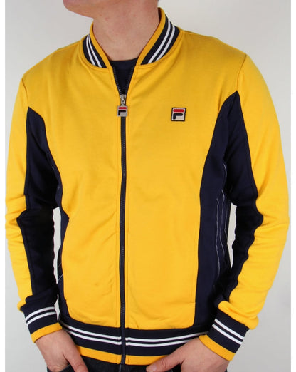 Fila Vintage Mk1 Settanta Track Top Golden Yellow