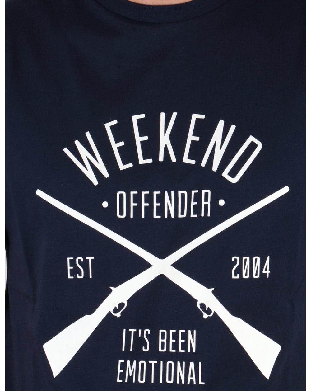 Weekend Offender Rifles T-shirt Navy