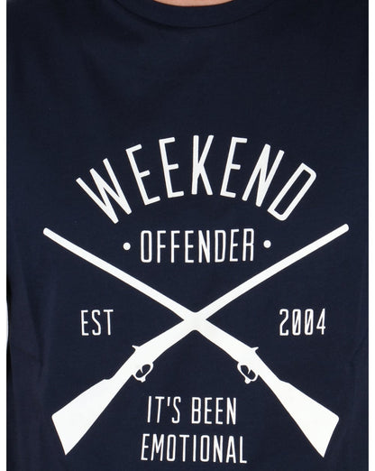 Weekend Offender Rifles T-shirt Navy