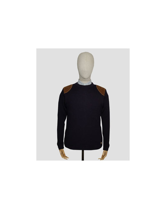 80scasualclassics Armor-lux Militaire Jumper Navy