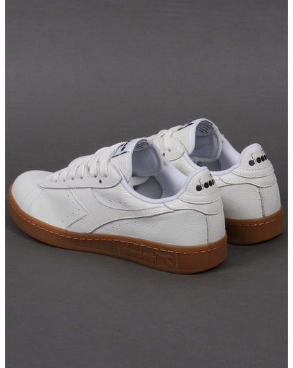 Diadora Game Low Trainers White/Gum