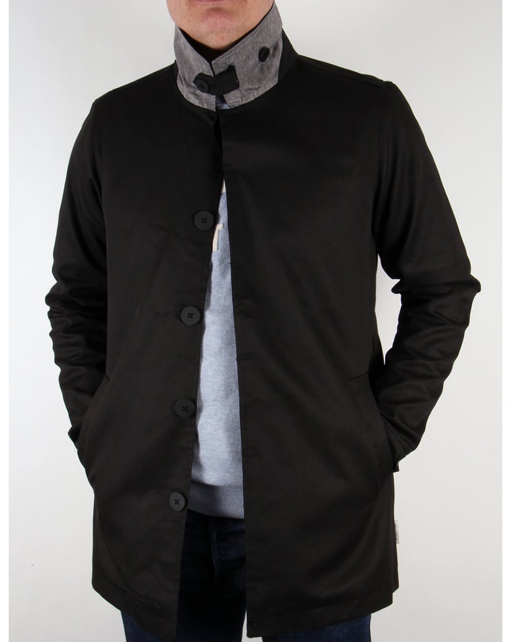 Bellfield Bonded Mac Black