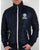 Franklin And Marshall Uni Zip Funnel Neck Jacket Navy