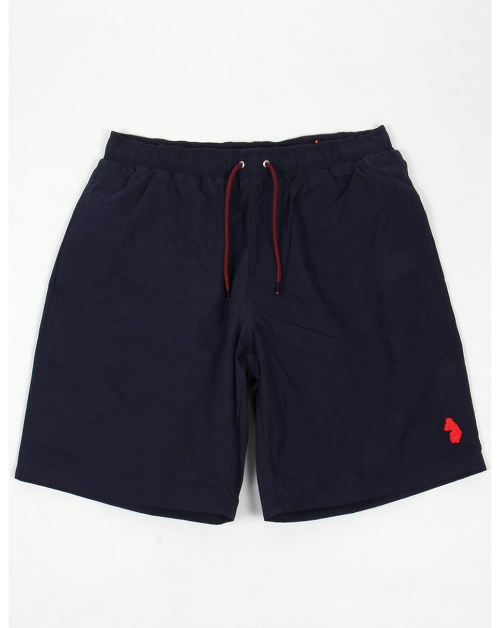 Luke Cagys Knee Length Swim Shorts Navy
