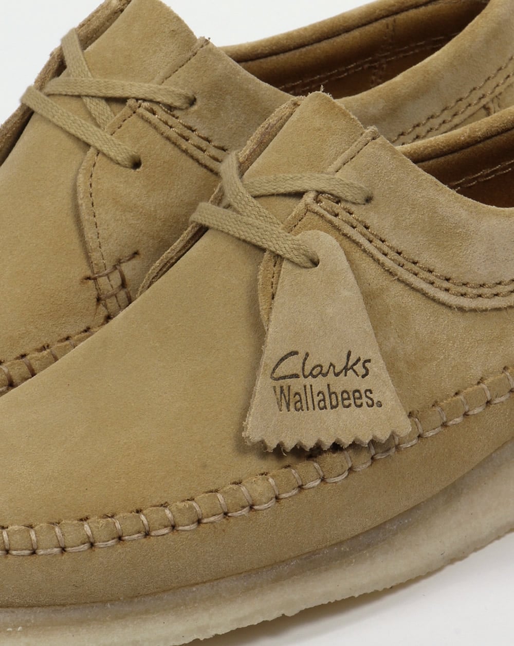 Clarks Originals Weaver Suede Shoes Maple
