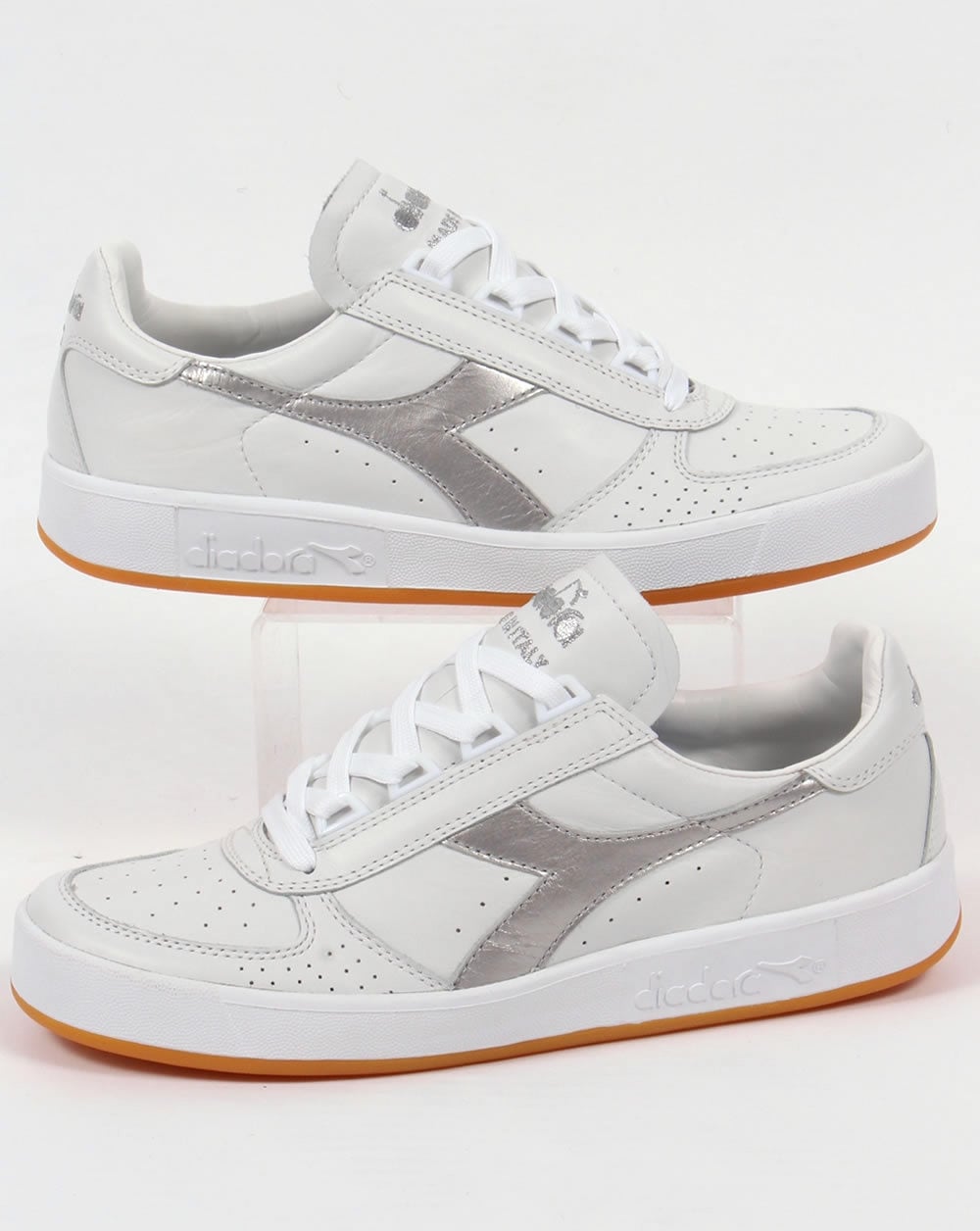 Diadora Borg Elite Trainers White/Silver