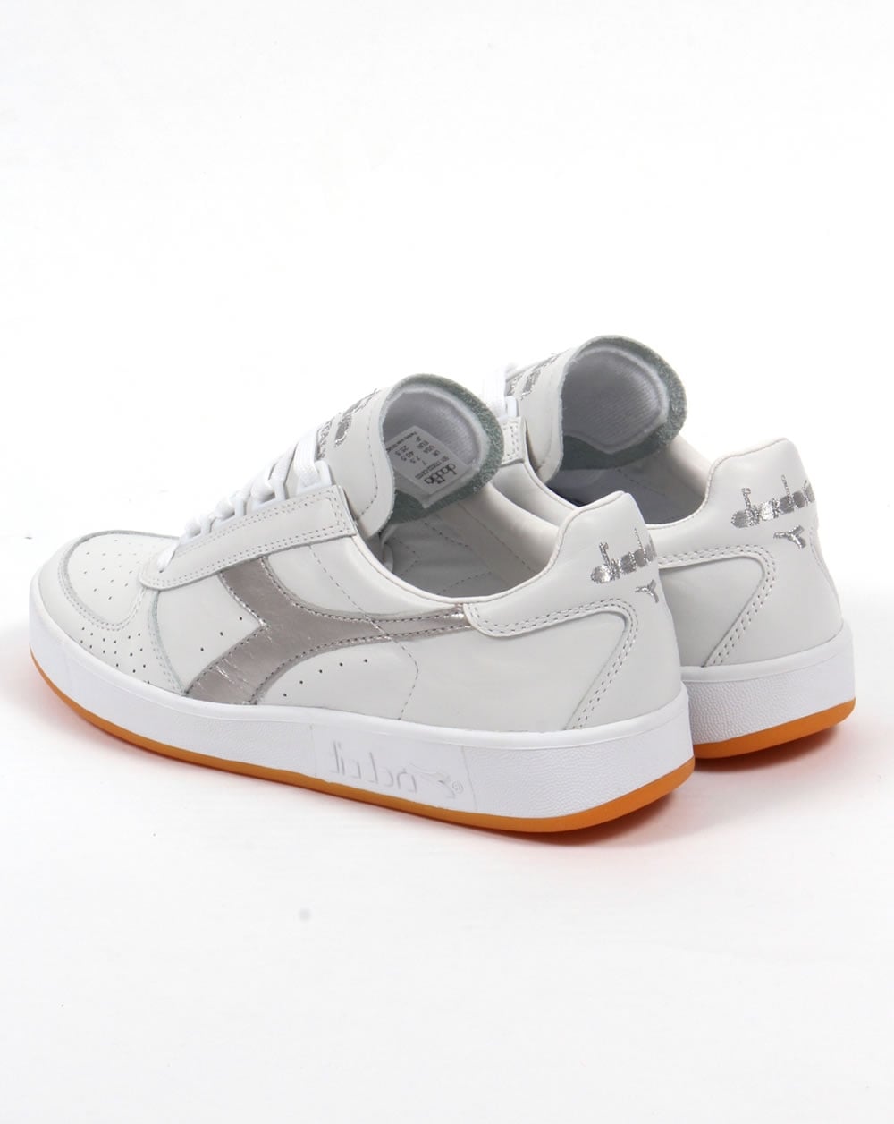 Diadora Borg Elite Trainers White/Silver