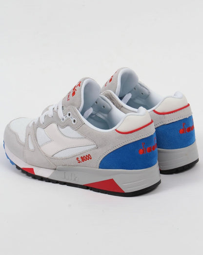 Diadora S8000 Premium Italy Trainers White/Micro Blue