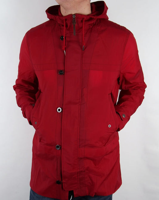 Pretty Green Pretty Green Claydon Jacket Red