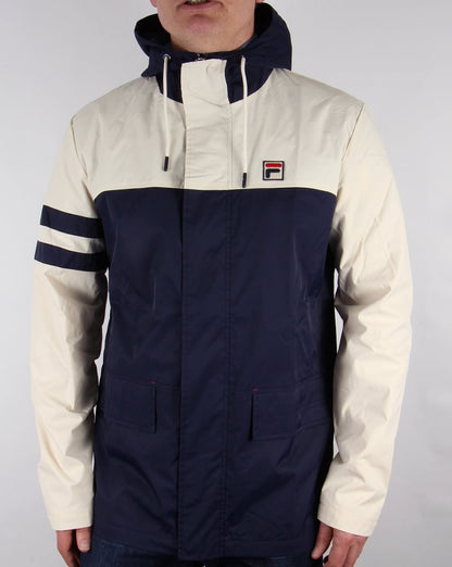 Fila Vintage Nautical Jacket Navy/gardenia