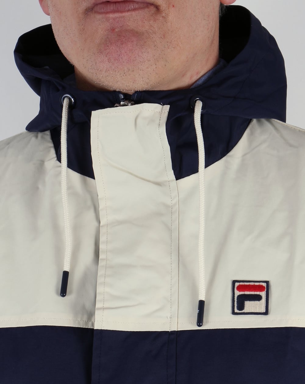 Fila Vintage Nautical Jacket Navy/gardenia