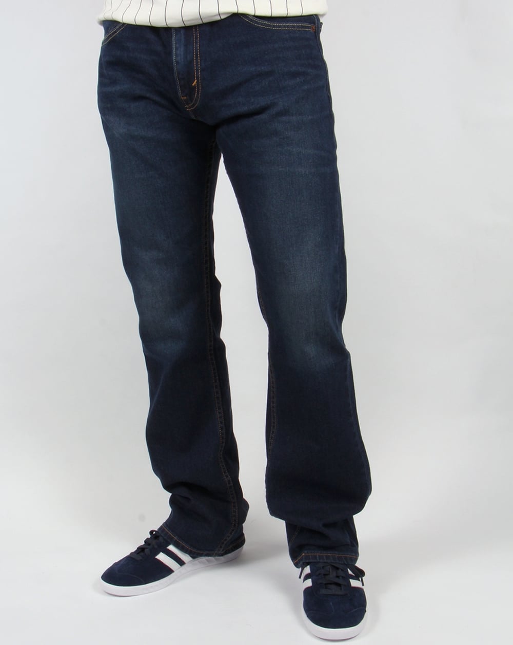 Levis 527 Boot Cut Jeans California Dark Wash