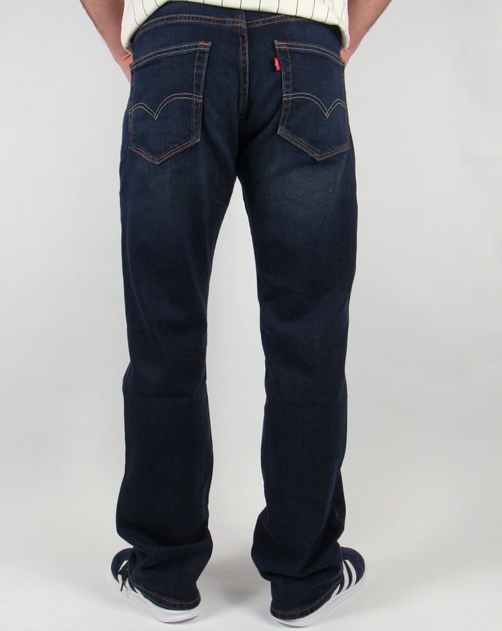 Levis 527 Boot Cut Jeans California Dark Wash