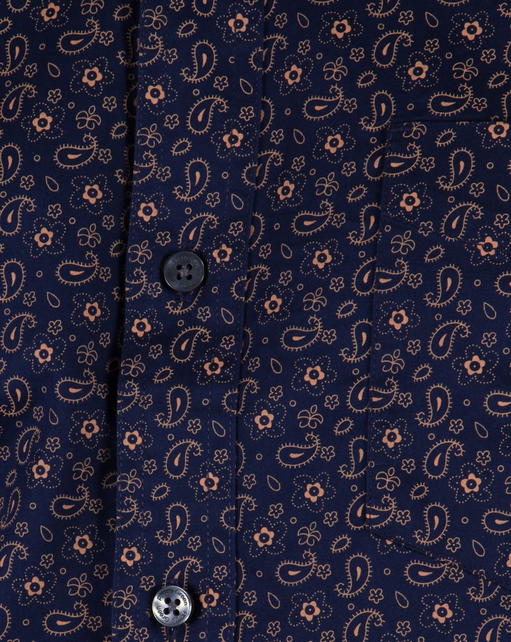 Pretty Green Byland Shirt Navy