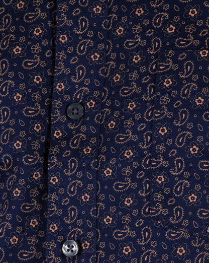 Pretty Green Byland Shirt Navy