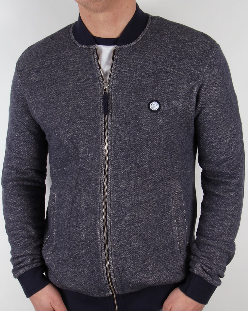 Pretty Green Emsworth Zip Sweat Navy