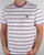 Lyle And Scott Birdseye Stripe T-shirt White