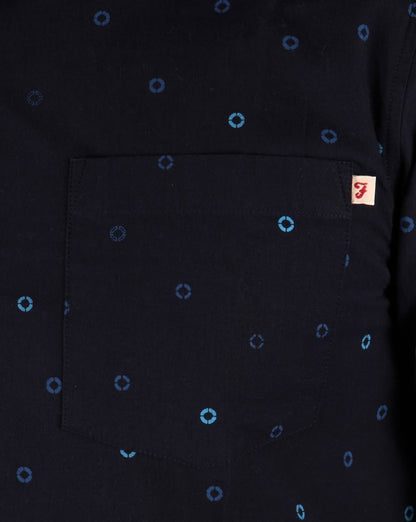 Farah Vintage Eamont Shirt True Navy