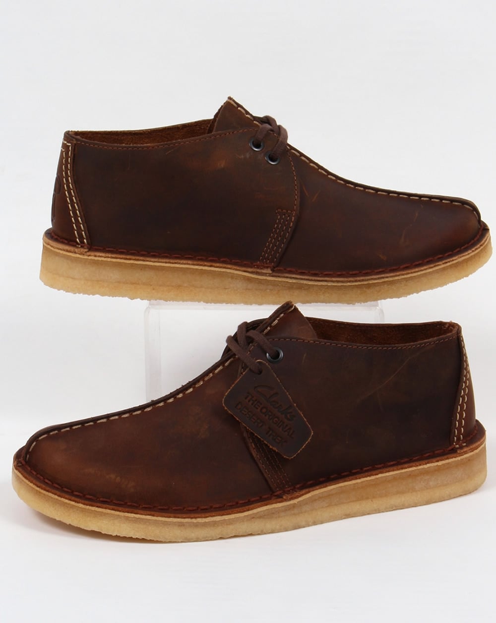 Clarks Originals Desert Trek Shoes Beeswax