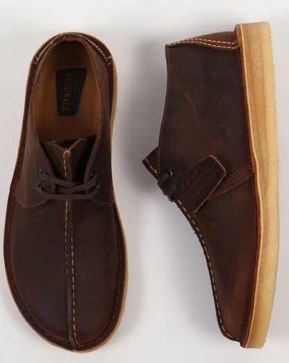 Clarks Originals Desert Trek Shoes Beeswax