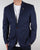 Farah Vintage Newington Honeycomb Blazer Navy