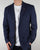 Farah Vintage Newington Honeycomb Blazer Navy