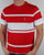 Luke Normandy Stripe T-shirt Marina Red