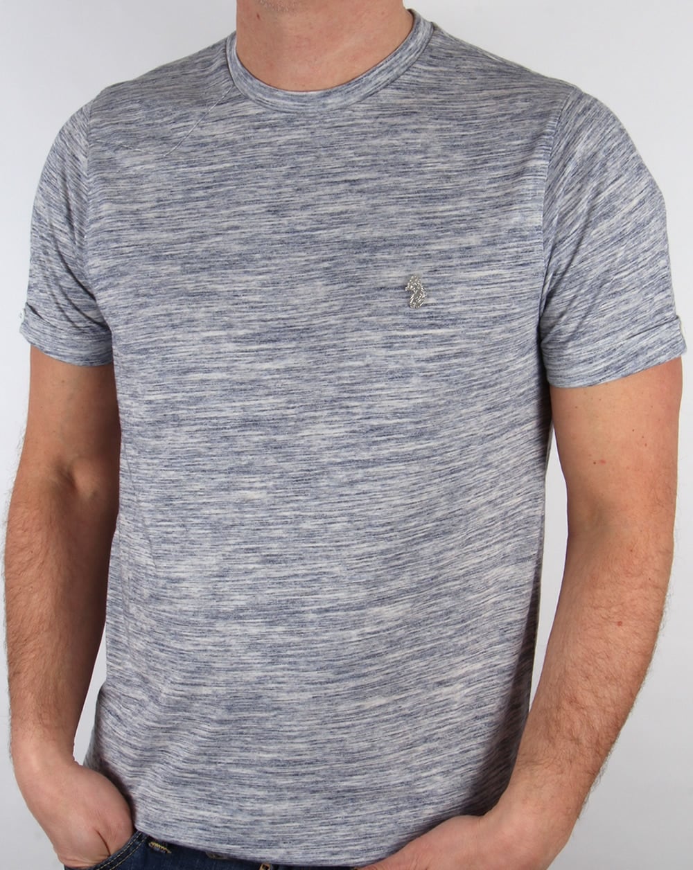 Luke Spacer T-shirt Marina Blue