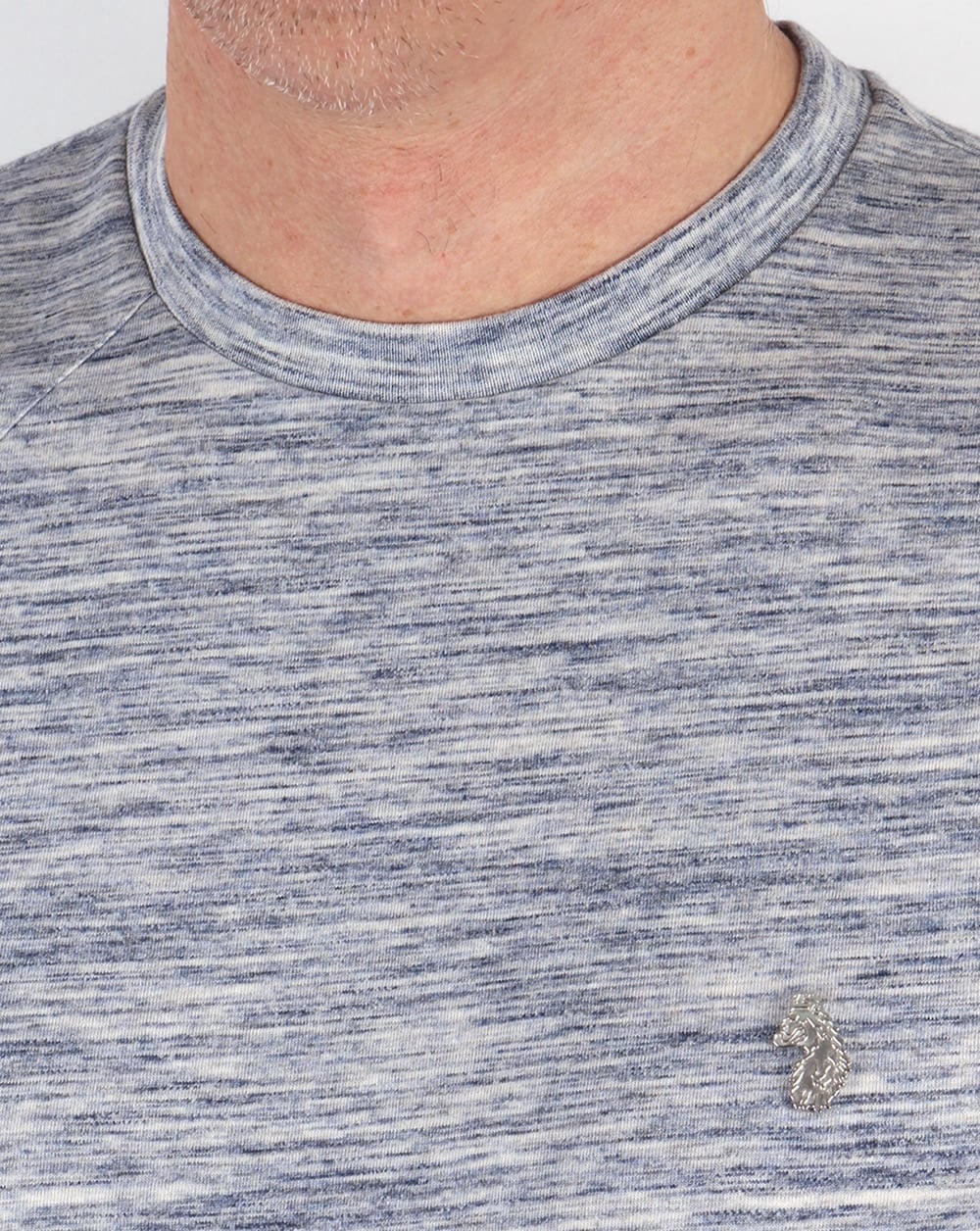 Luke Spacer T-shirt Marina Blue