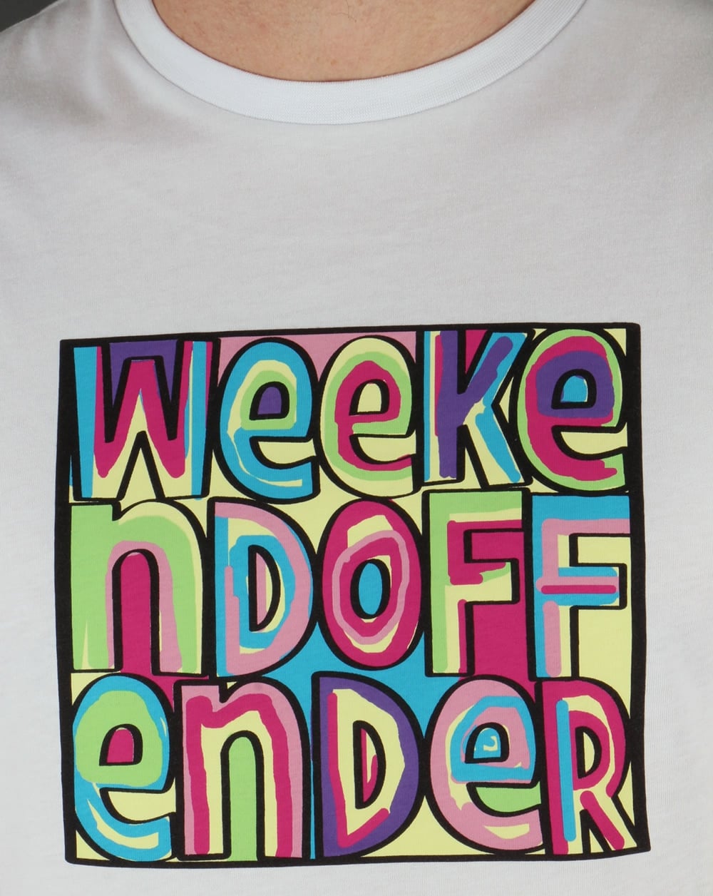 Weekend Offender Mad Cyril T-shirt White