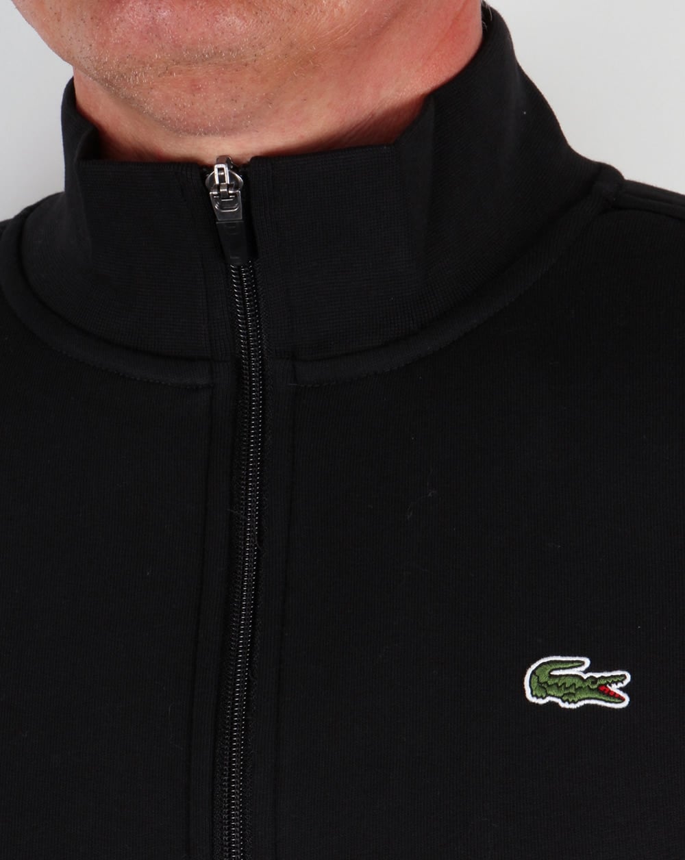 Lacoste Zip Up Track Top Black