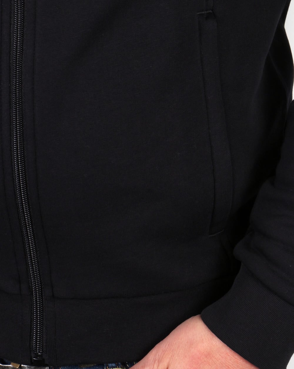 Lacoste Zip Up Track Top Black