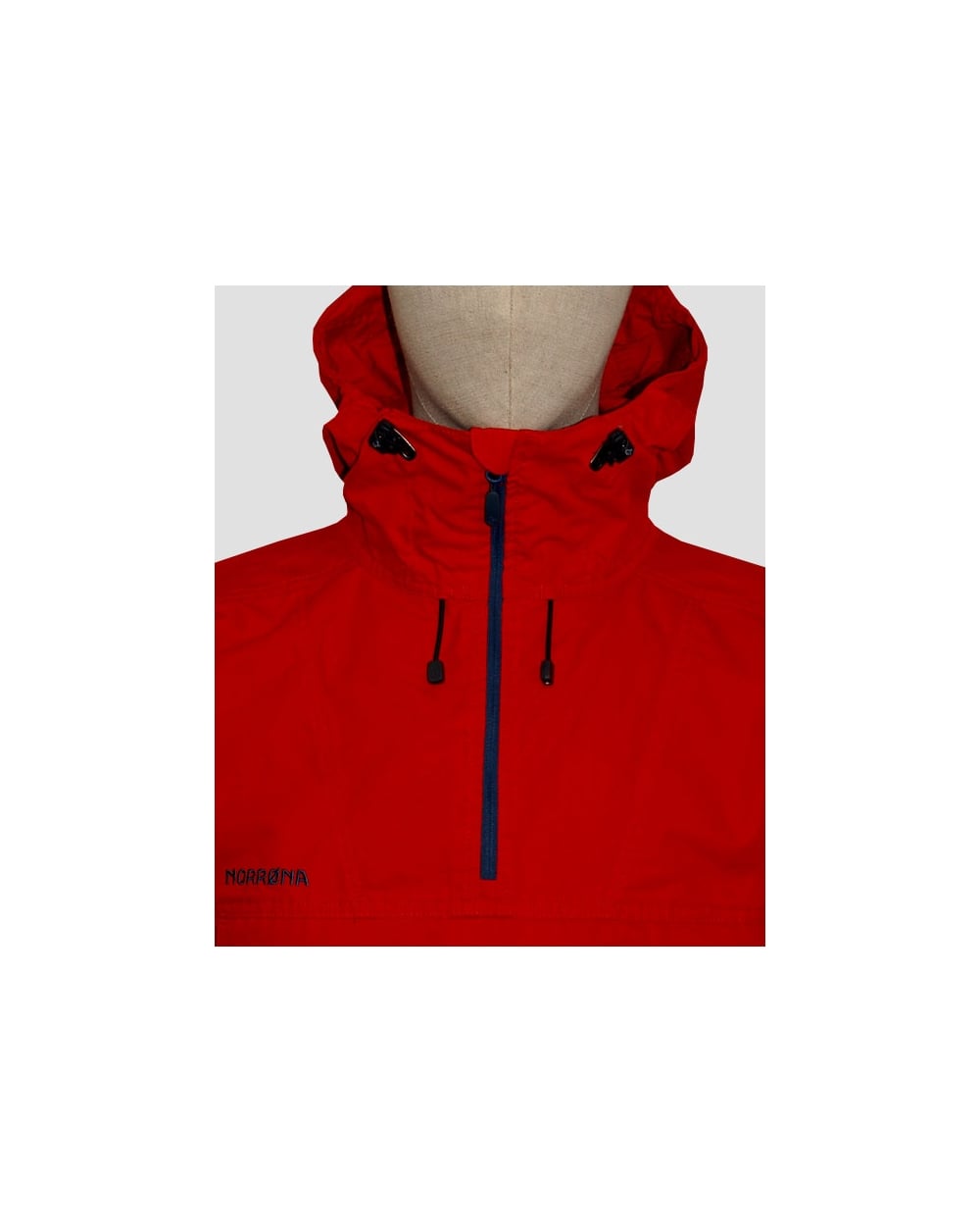 Norrona Svaldbard Cotton Anorak Orange