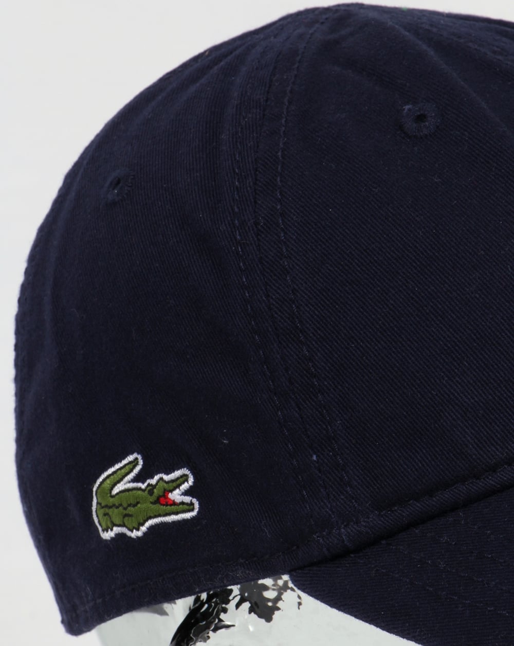Lacoste Gabardine Baseball Cap Navy