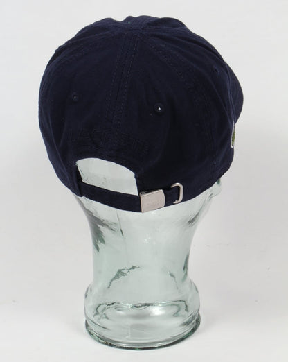 Lacoste Gabardine Baseball Cap Navy