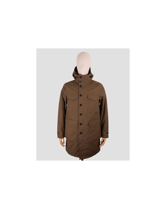 80scasualclassics Mt Rainier Design Rip-stop Army Coat Olive Green