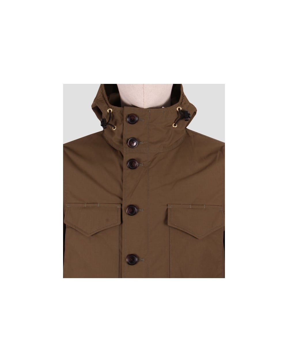 Mt Rainier Design Rip-stop Army Coat Olive Green