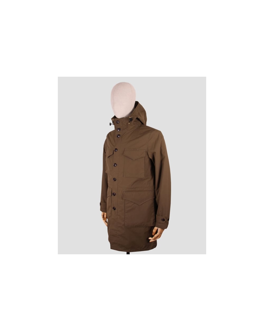 Mt Rainier Design Rip-stop Army Coat Olive Green