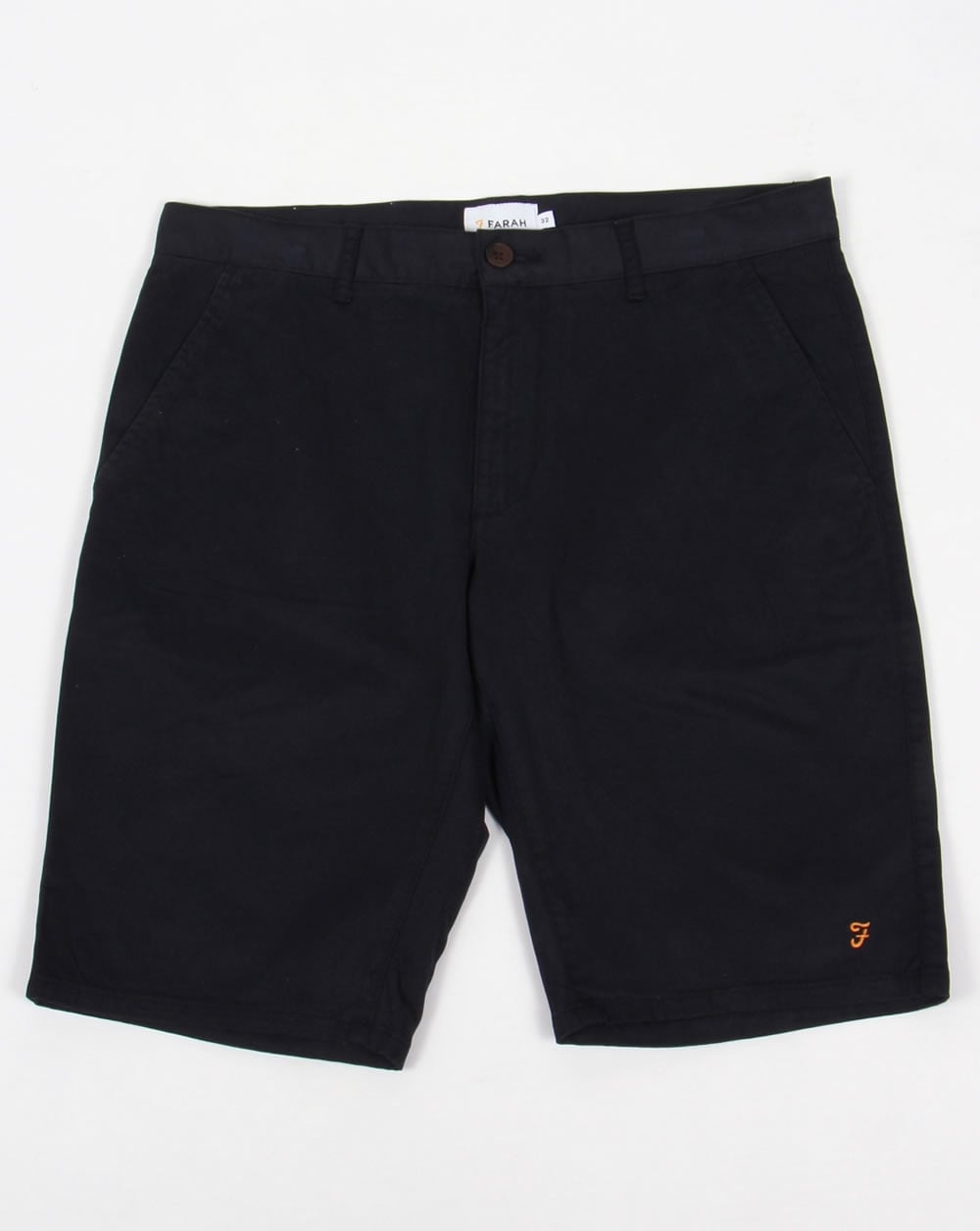 Farah Hawking Chino Shorts Navy