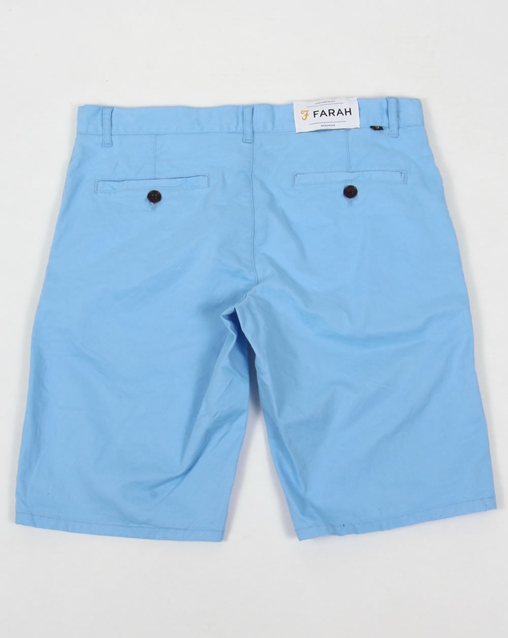 Farah Hawking Chino Shorts Bluebell