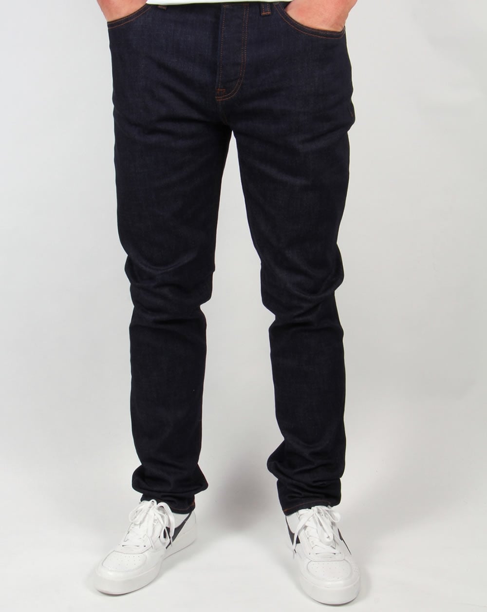 Pretty Green Erwood Slim Fit Jeans Rinse Dark Wash