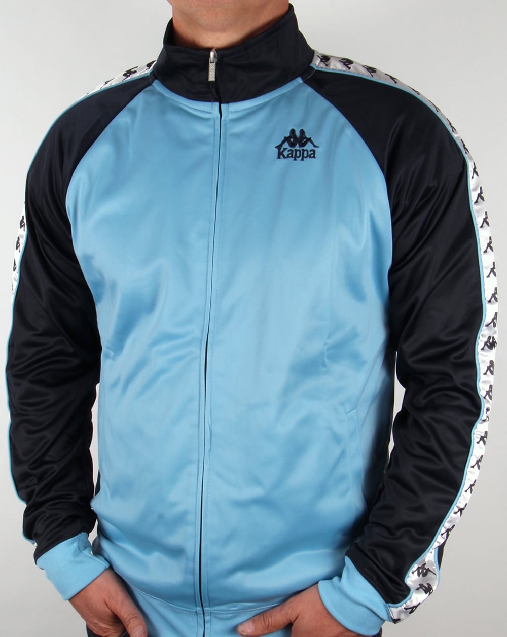 Robe Di Kappa Britannia Track Top Sky Blue/Navy